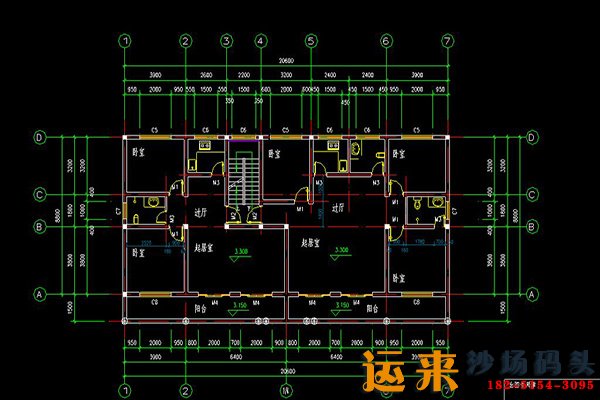 毛坯房水电走线安装图